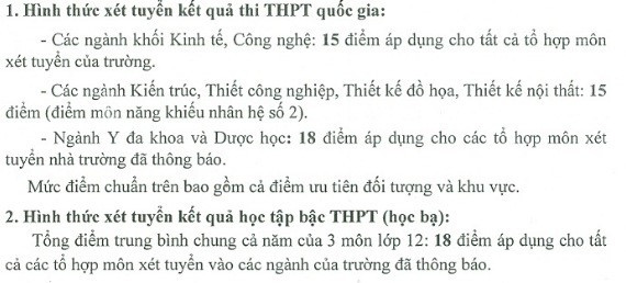 Đại học Kinh doanh và Công nghệ rút tin 18 điểm trúng tuyển ngành Y đa khoa (GDVN) - Ngày 15/8, Đại học Kinh doanh và Công nghệ đã chính thức rút thông tin điểm chuẩn vào ngành Y đa khoa, Dược học 18 điểm ra khỏi thông báo.