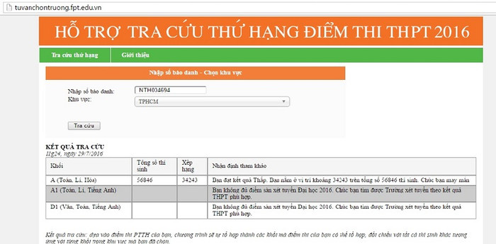 Thí sinh sử dụng “Công cụ tư vấn chọn trường” để có kế hoạch nộp hồ sơ, tăng cơ hội trúng tuyển đại học nguyện vọng 1 Thí sinh sử dụng “Công cụ tư vấn chọn trường” để có kế hoạch nộp hồ sơ, tăng cơ hội trúng tuyển đại học nguyện vọng 1