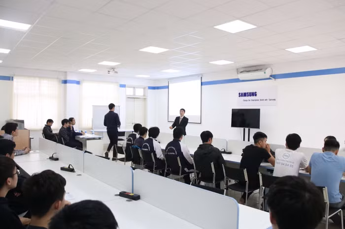 Hoạt động của sinh viên tại Trường Đại học Công nghệ Thông tin và Truyền thông, Đại học Thái Nguyên. Ảnh: Website nhà trường.