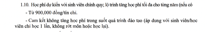 Ảnh: Chụp từ đề án tuyển sinh 2024 của Trường Đại học Văn Hiến Ảnh: Chụp từ đề án tuyển sinh 2024 của Trường Đại học Văn Hiến