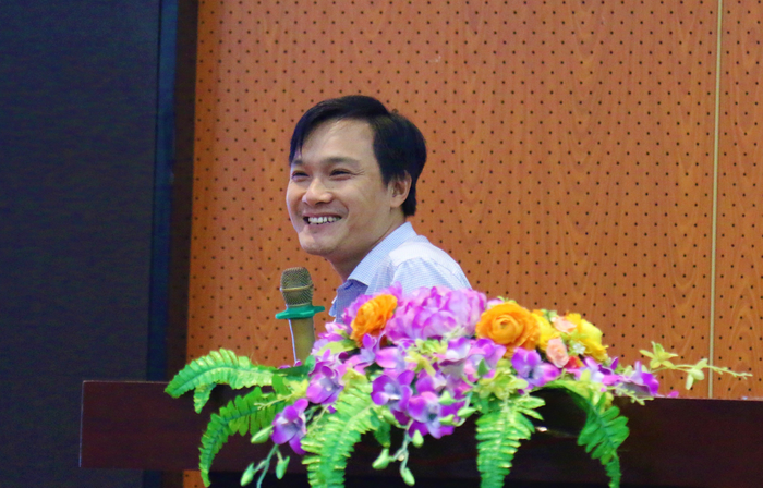 Tân Phó Giáo sư, Tiến sĩ Dương Hữu Huy. Ảnh: Website nhà trường.