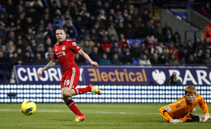 Ở phút 37, Bellamy ghi bàn rút ngắn tỷ số xuống 1-2 cho đội quân áo đỏ. Ở phút 37, Bellamy ghi bàn rút ngắn tỷ số xuống 1-2 cho đội quân áo đỏ.