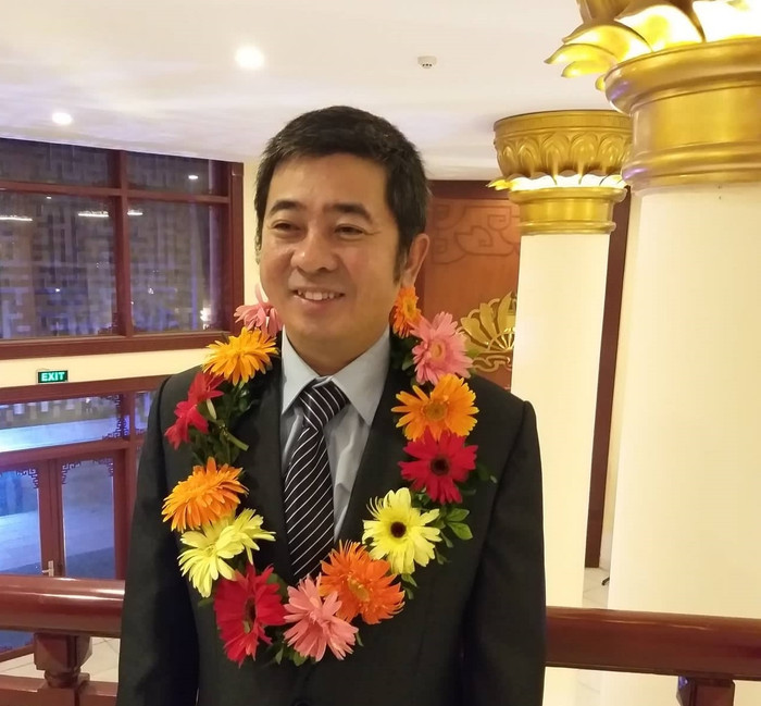 Thầy Lê Minh Trung (ảnh Trinh Phúc) Thầy Lê Minh Trung (ảnh Trinh Phúc)