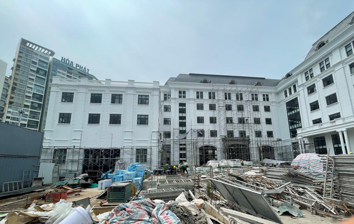 Hình ảnh thực tại địa chỉ tại lô đất TH3, KĐT Đông Nam Trần Duy Hưng được phóng viên ghi nhận ngày 31/5. Ảnh: Trung Dũng Hình ảnh thực tại địa chỉ tại lô đất TH3, KĐT Đông Nam Trần Duy Hưng được phóng viên ghi nhận ngày 31/5. Ảnh: Trung Dũng