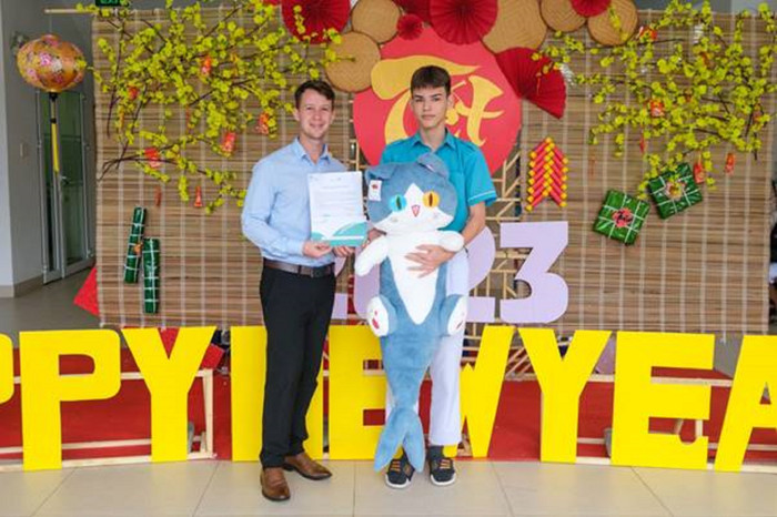 Patrik David Herciu đã chọn Việt Nam làm quê hương thứ hai để sinh sống và học tập tại đây. Ảnh: PQ Patrik David Herciu đã chọn Việt Nam làm quê hương thứ hai để sinh sống và học tập tại đây. Ảnh: PQ