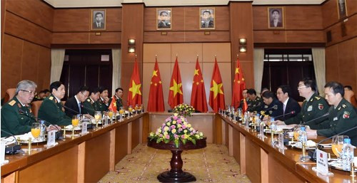 Quang cảnh buổi hội đàm. Quang cảnh buổi hội đàm.