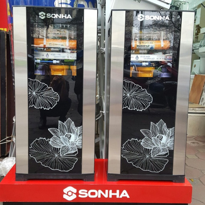 ...Sơn Hà đã "ăn cắp" bản quyền kiểu dáng công nghiệp tử máy lọc nước - ảnh do độc giả cung cấp