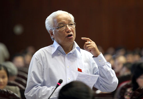 Nguyên Đại biểu Quốc hội Cao Sỹ Kiêm (Ảnh: TTXVN). Nguyên Đại biểu Quốc hội Cao Sỹ Kiêm (Ảnh: TTXVN).