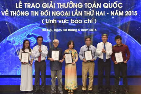 Giải thưởng Toàn quốc về thông tin đối ngoại luôn thu hút được nhiều tác phẩm có giá trị tham dự (ảnh minh họa, nguồn VOV5).
