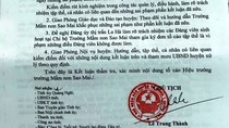 Thu sai hàng chục triệu đồng, Trường Lê Văn Tám phải trả lại cho phụ huynh ảnh 2 Thu sai hàng chục triệu đồng, Trường Lê Văn Tám phải trả lại cho phụ huynh ảnh 2