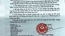 Thu sai hàng chục triệu đồng, Trường Lê Văn Tám phải trả lại cho phụ huynh ảnh 2