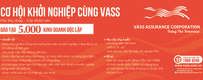 Cơ hội khởi nghiệp cùng Bảo hiểm Viễn Đông - ảnh nguồn VASS