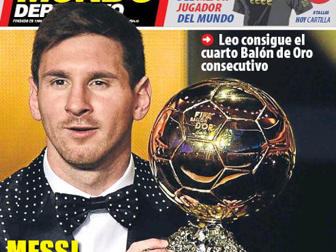 Messi đoạt Bóng vàng nhờ gian lận? Messi đoạt Bóng vàng nhờ gian lận?
