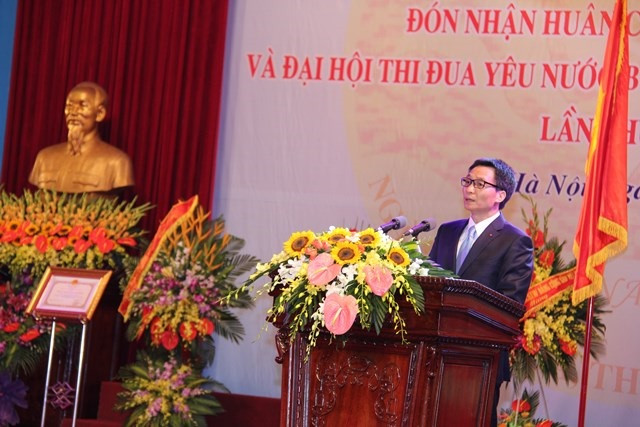 Phó Thủ tướng Vũ Đức Đam cho rằng trải qua 70 năm phát triển, ngành văn hóa đã luôn hoàn thành sứ mệnh của đội quân xung kích trên mặt trận tư tưởng văn hóa. Phó Thủ tướng Vũ Đức Đam cho rằng trải qua 70 năm phát triển, ngành văn hóa đã luôn hoàn thành sứ mệnh của đội quân xung kích trên mặt trận tư tưởng văn hóa.