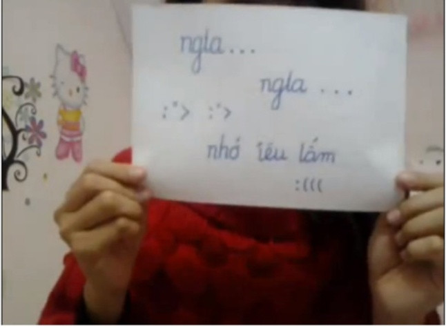 Những lời yêu thương của cô gái trong clip tỏ tình Những lời yêu thương của cô gái trong clip tỏ tình