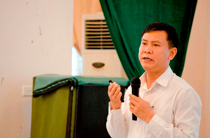 Thạc sĩ Cao Văn Trung - Phó phòng Giám sát ngộ độc thực phẩm (Cục An toàn thực phẩm - Bộ Y tế) - ảnh: Hoàng Lực. Thạc sĩ Cao Văn Trung - Phó phòng Giám sát ngộ độc thực phẩm (Cục An toàn thực phẩm - Bộ Y tế) - ảnh: Hoàng Lực.