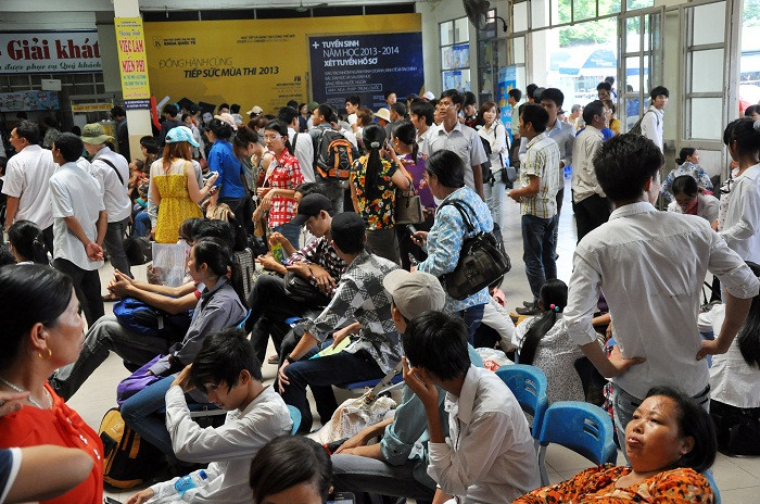 Khu vực nhà chờ Khu vực nhà chờ