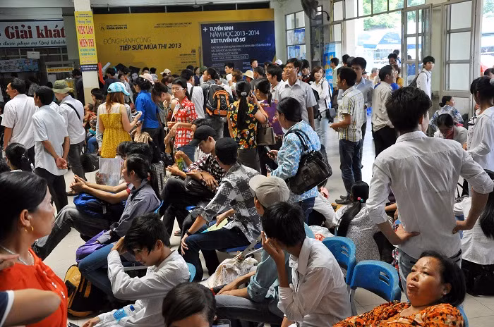 Khu vực nhà chờ