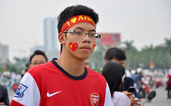 Một fan Arsenal nổi bật… Một fan Arsenal nổi bật…