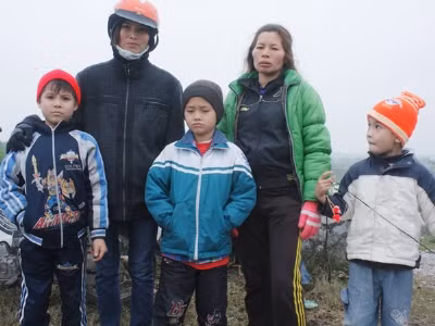 Người nhà ông Đoàn Văn Vươn