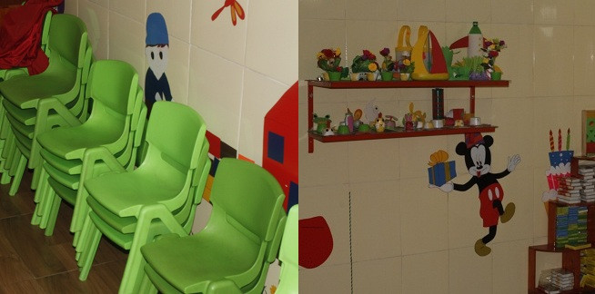 Trường Mần non Tuổi Thơ luôn trong tư thế sẵn sàng đón các em học sinh trờ lại. (ảnh Trinh Phúc). Trường Mần non Tuổi Thơ luôn trong tư thế sẵn sàng đón các em học sinh trờ lại. (ảnh Trinh Phúc).