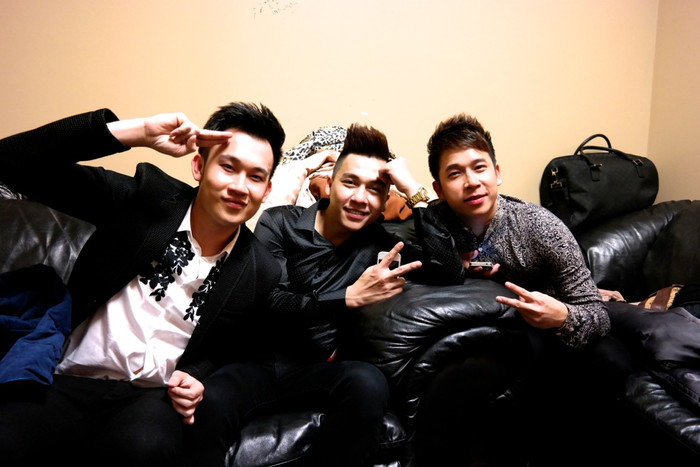 Dương Triệu Vũ và nhóm The Men tại Mỹ. Dương Triệu Vũ và nhóm The Men tại Mỹ.