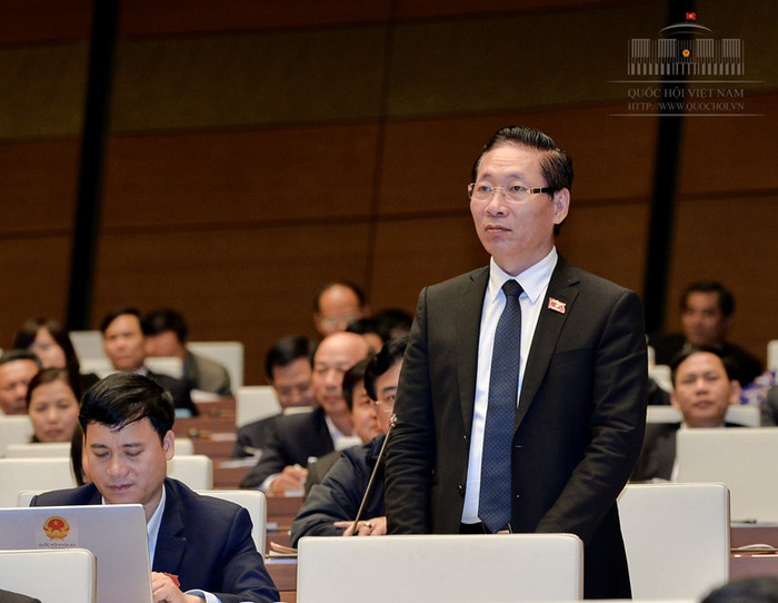 Đại biểu Quốc hội Nguyễn Chiến đoàn Hà Nội (ảnh nguồn quochoi.vn).