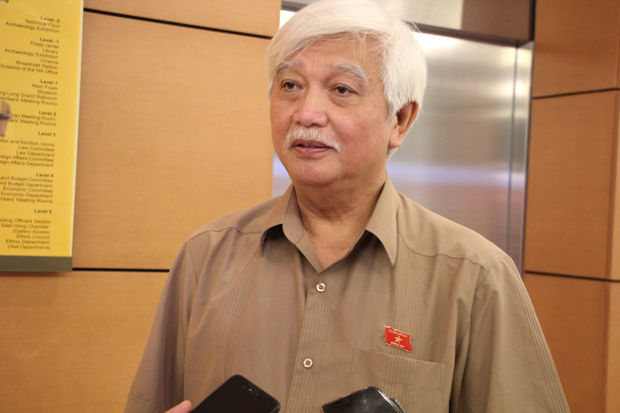 Đại biểu Dương Trung Quốc đoàn Đồng Nai (ảnh Bạch Đằng).