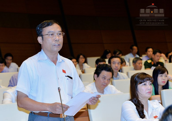 Đại biểu Quốc hội Nguyễn Bá Sơn, đoàn Đà Nẵng (ảnh nguồn quochoi.vn).