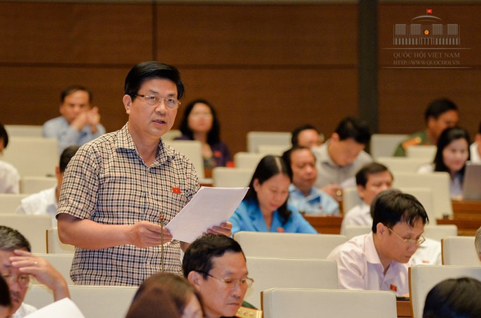 Đại biểu Quốc hội Đỗ Ngọc Thịnh, đoàn Khánh Hòa, Chủ tịch Liên đoàn Luật sư Việt Nam (ảnh nguồn quochoi.vn).