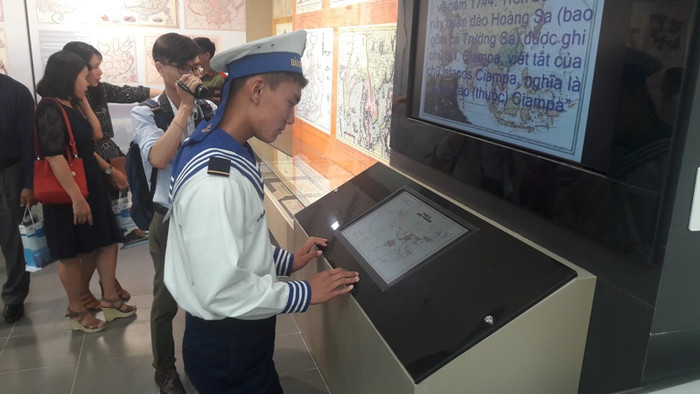 Nhiều bản đồ đã được số hóa để người dùng dễ dàng tiếp cận.