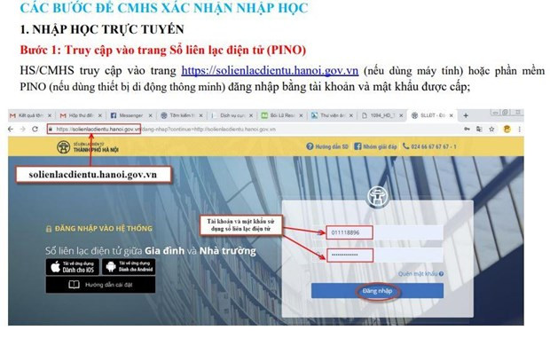 Hướng dẫn chi tiết cách xác nhận nhập học vào 10 tại Hà Nội