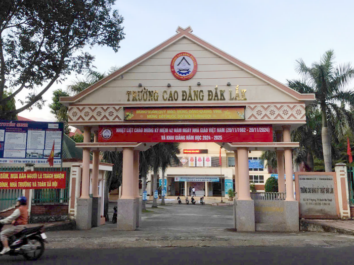 Trường Cao đẳng Đắk Lắk. Ảnh: CTV GDVN_4 (1).png
