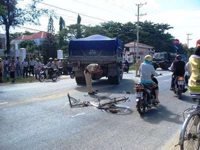 Hiện trường vụ tai nạn. Hiện trường vụ tai nạn.