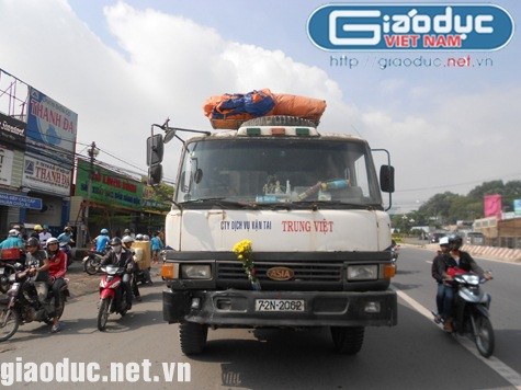 Chiếc xe tải gây tai nạn Chiếc xe tải gây tai nạn