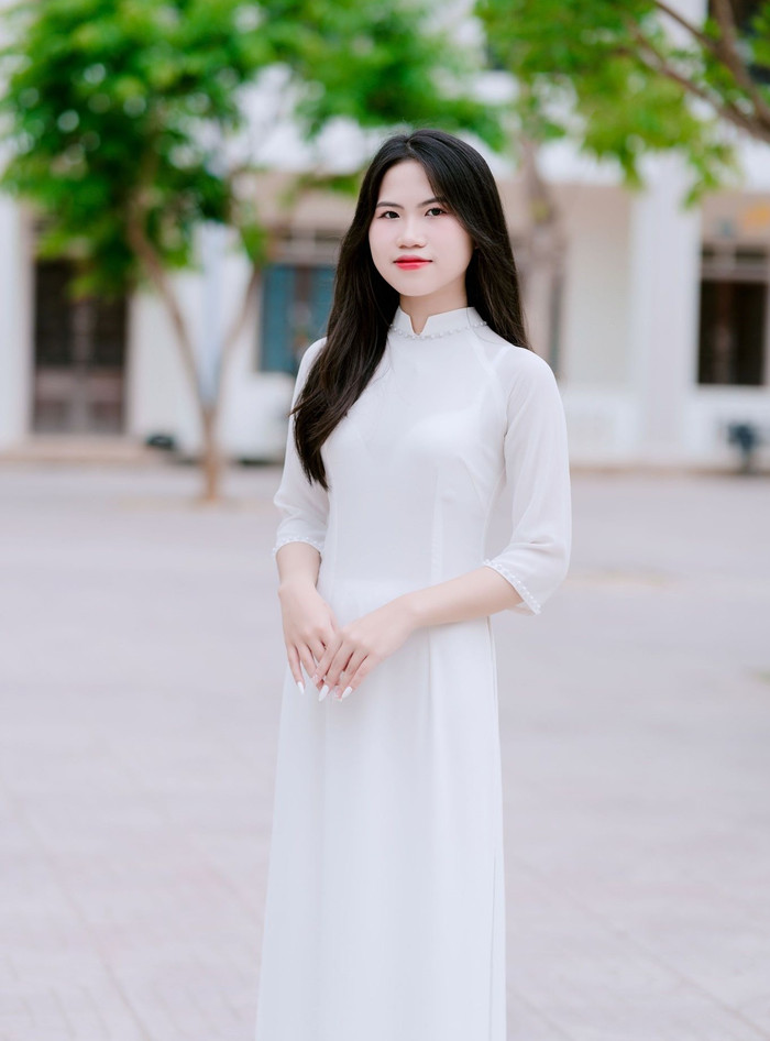 Sinh viên Đoàn Thị Khánh Linh. Ảnh: NVCC GDVN_Hà An.jpg