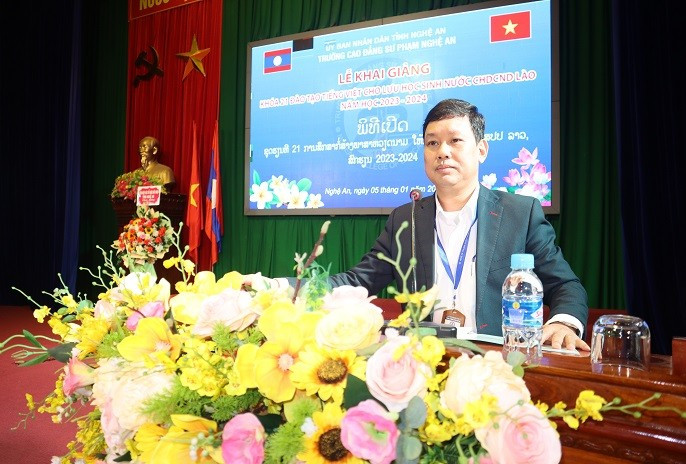 Tiến sĩ Trần Anh Tư - Hiệu trưởng Trường Cao đẳng Sư phạm Nghệ An. Ảnh: Website nhà trường thay-tran-anh-tu-5055.jpg