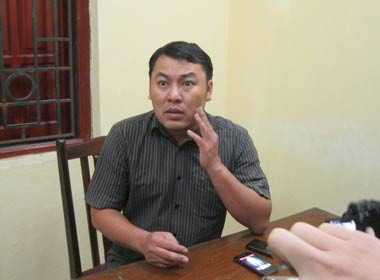 "Chị" Bảo Bảo tại cơ quan công an "Chị" Bảo Bảo tại cơ quan công an