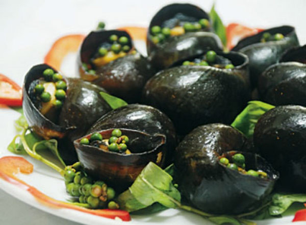 Trong khi nướng, hãy nhớ bỏ gia vị vào để món ăn được đậm đà hơn. Và món ốc này chỉ đạt được độ ngon nhất khi nướng với than. Trong khi nướng, hãy nhớ bỏ gia vị vào để món ăn được đậm đà hơn. Và món ốc này chỉ đạt được độ ngon nhất khi nướng với than.