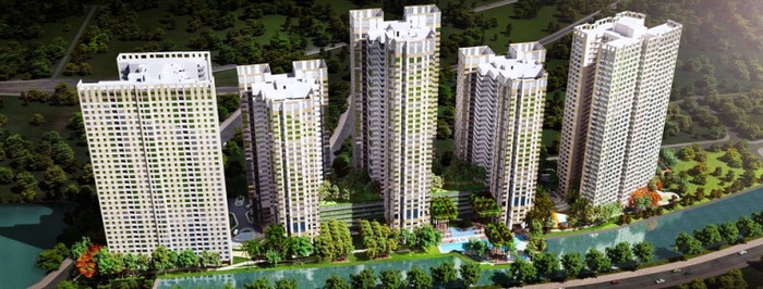 Dự án chung cư cao cấp Mulberry Lane do Công ty TNHH CapitaLand Hoàng Thành làm chủ đầu tư được giới thiệu hoành tráng với mức đầu tư lên đến 120 triệu USD, giá bán căn hộ khá cao từ 1.700 USD - 1.900 USD/m2. (Ảnh phối cảnh dự án nguồn CapitaLand Hoàng Thành.