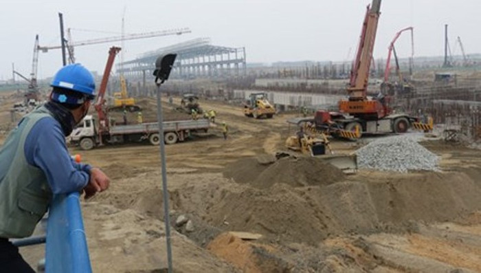 Một góc công trường thi công xây dựng dự án Formosa Một góc công trường thi công xây dựng dự án Formosa