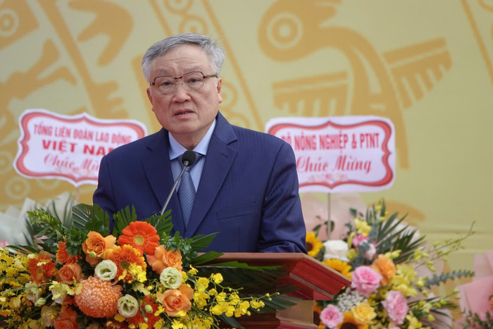 Phó Thủ tướng Nguyễn Hòa Bình đánh giá trong 60 năm qua, Trường Đại học Lâm nghiệp đã không ngừng phát triển và trưởng thành. cbef2f5d0f76b428ed67.jpg
