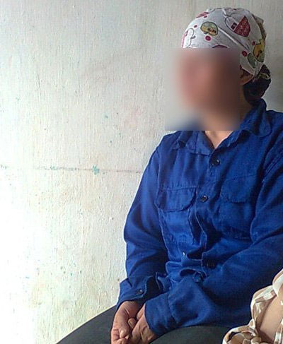 Chị dâu của sản phụ Nga cho biết: "Thời gian mang thai chậm hay nhanh thì phải phụ thuộc vào “bề trên”