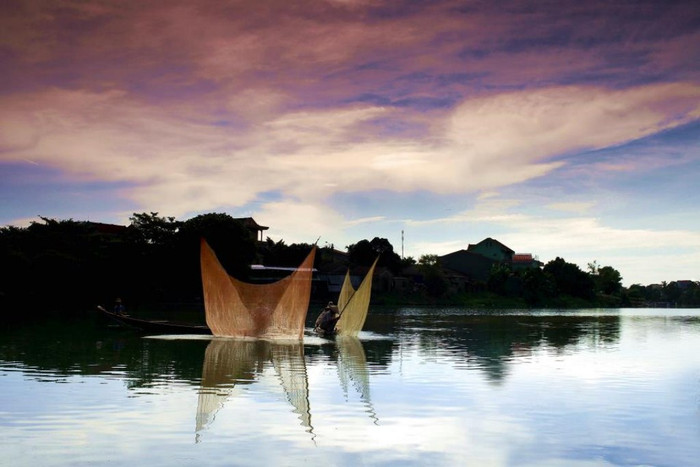 Tuyệt sắc cảnh đẹp trên bến sông Tuyệt sắc cảnh đẹp trên bến sông