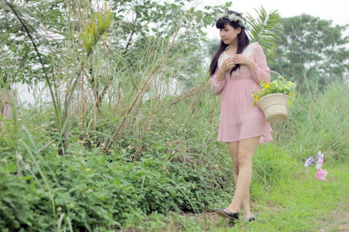 Ngọc Yến ước mơ tương lai là sẽ trở thành một cô giáo mầm non nhưng lại có duyên với việc chụp ảnh mẫu Ngọc Yến ước mơ tương lai là sẽ trở thành một cô giáo mầm non nhưng lại có duyên với việc chụp ảnh mẫu