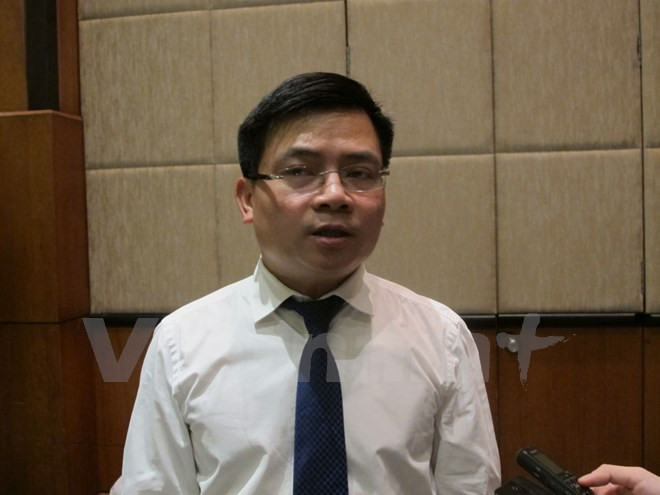 Ông Trương Thanh Hoài, Vụ trưởng Vụ Công nghiệp nặng - Bộ Công Thương. (Ảnh: Đức Duy/Vietnam+) Ông Trương Thanh Hoài, Vụ trưởng Vụ Công nghiệp nặng - Bộ Công Thương. (Ảnh: Đức Duy/Vietnam+)
