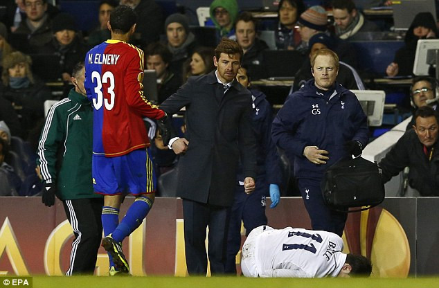 Bale chấn thương mang đến không ít lo ngại cho Villas-Boas, bởi tiền vệ này đang có phong độ thăng hoa với 22 bàn trong 38 trận đấu, Bale là nhân tố chính giúp Tottenham hiện đứng thứ 3 ở Premier League. Bale chấn thương mang đến không ít lo ngại cho Villas-Boas, bởi tiền vệ này đang có phong độ thăng hoa với 22 bàn trong 38 trận đấu, Bale là nhân tố chính giúp Tottenham hiện đứng thứ 3 ở Premier League.