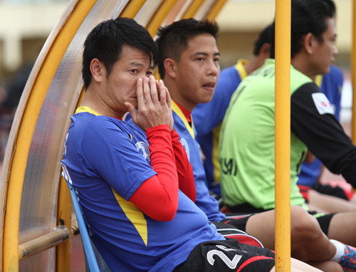 Văn Quyến dự bị trận tiếp Thanh Hóa của V.Ninh Bình. Ảnh: Lâm Thỏa Văn Quyến dự bị trận tiếp Thanh Hóa của V.Ninh Bình. Ảnh: Lâm Thỏa