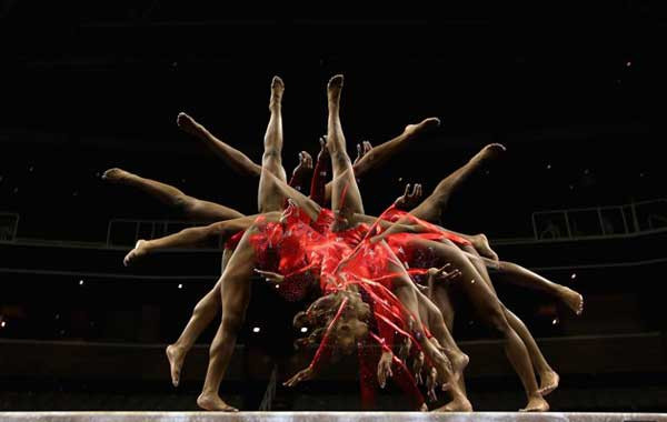 Hình ảnh biến ảo của các VĐV thể dục dụng cụ tham dự Olympic London 2012. Hình ảnh biến ảo của các VĐV thể dục dụng cụ tham dự Olympic London 2012.