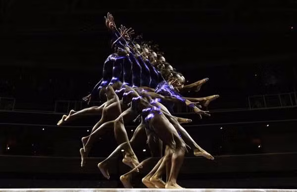 Hình ảnh biến ảo của các VĐV thể dục dụng cụ tham dự Olympic London 2012. Hình ảnh biến ảo của các VĐV thể dục dụng cụ tham dự Olympic London 2012.